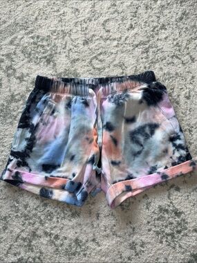 PINK Victoria's Secret Pastel Tie-Dye Athletic Shorts - Pink, Blue, Peach, Black